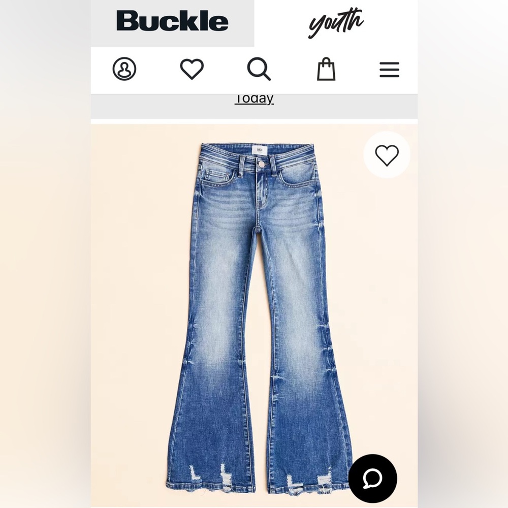 Girl’s Flared Jeans